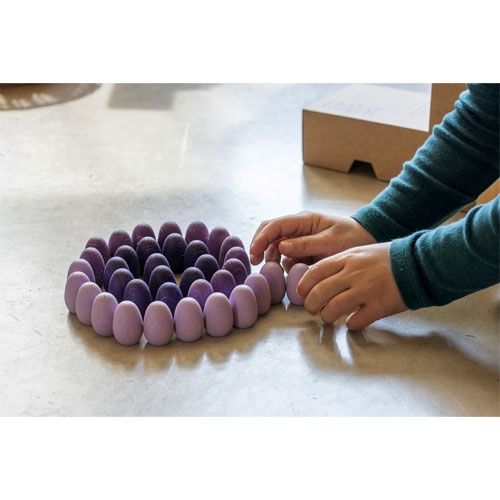 grapat eieren paars (36st)  | 19-204 | 1