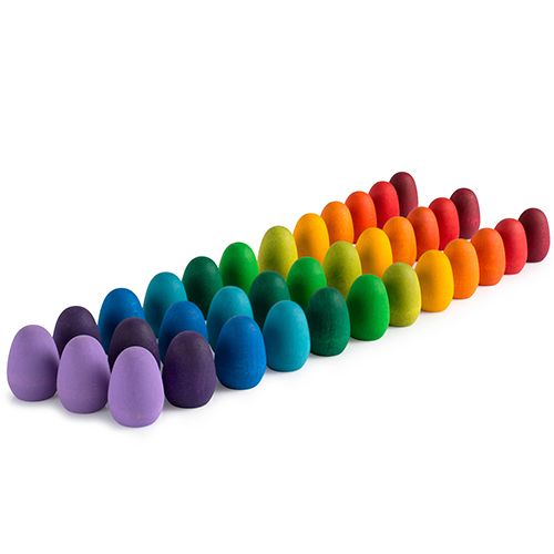 grapat eieren regenboog - 36st  | 21-223 | 0
