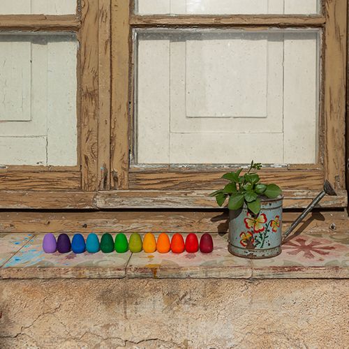 grapat eieren regenboog - 36st  | 21-223 | 4