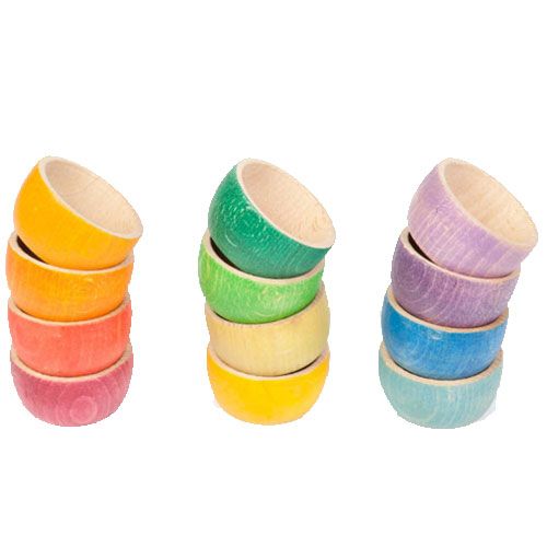 grapat houten bakjes (12st) | 16-138 | 0