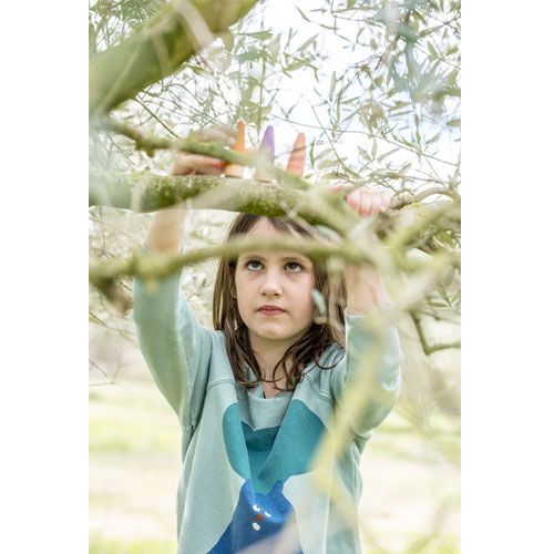 grapat houten figuur staafjes (18st) | 18-178 | 1