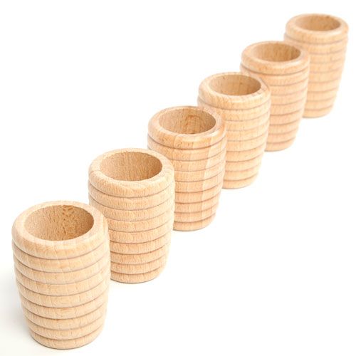 grapat houten honingraten - naturel (6st) | 16-154 | 0