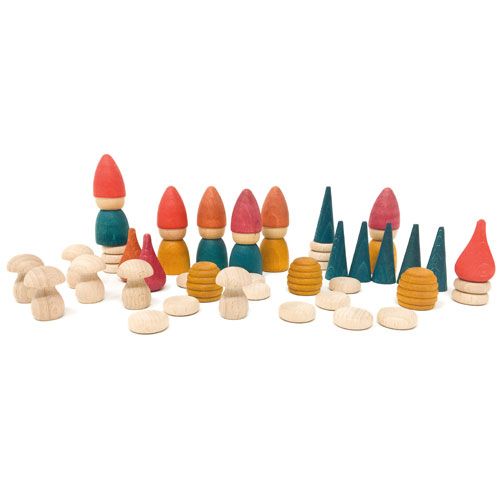 grapat houten nins® kabouterset (42st)  | 18-196 | 0