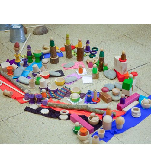 grapat houten nins® poppetjes (12st)  | 15-109 | 2