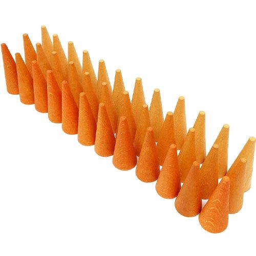 grapat kegels oranje (36st)  | 19-206 | 0