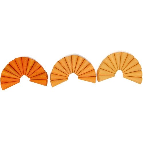 grapat kegels oranje (36st)  | 19-206 | 2