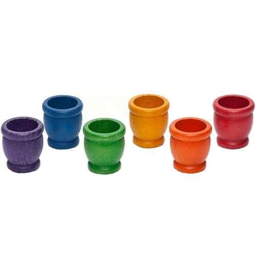 grapat kuipjes regenboog (6st) | 15-120 | 0