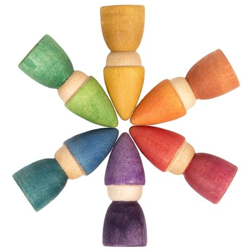 grapat nins® kabouters - regenboog - 6st | 20-213 US | 0