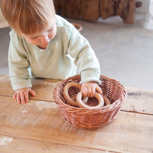 grapat ringen naturel - 8 cm (3st) | 18-185 | 3