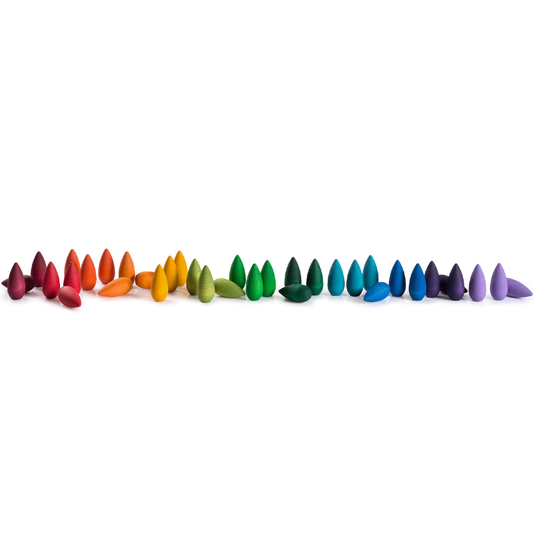 grapat sneeuwvlokken regenboog - 36st | 24-262 | 0