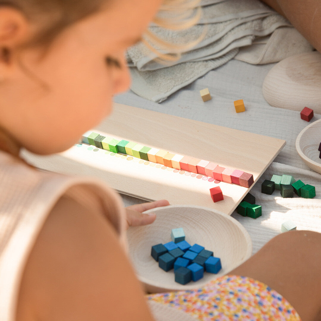 grapat sorteerbak met blokjes - 430st | 24-257 | 4