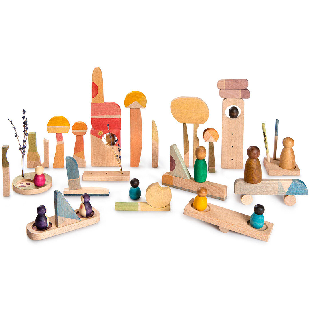 grapat speelset happy place - 40-delig | 23-246 | 0