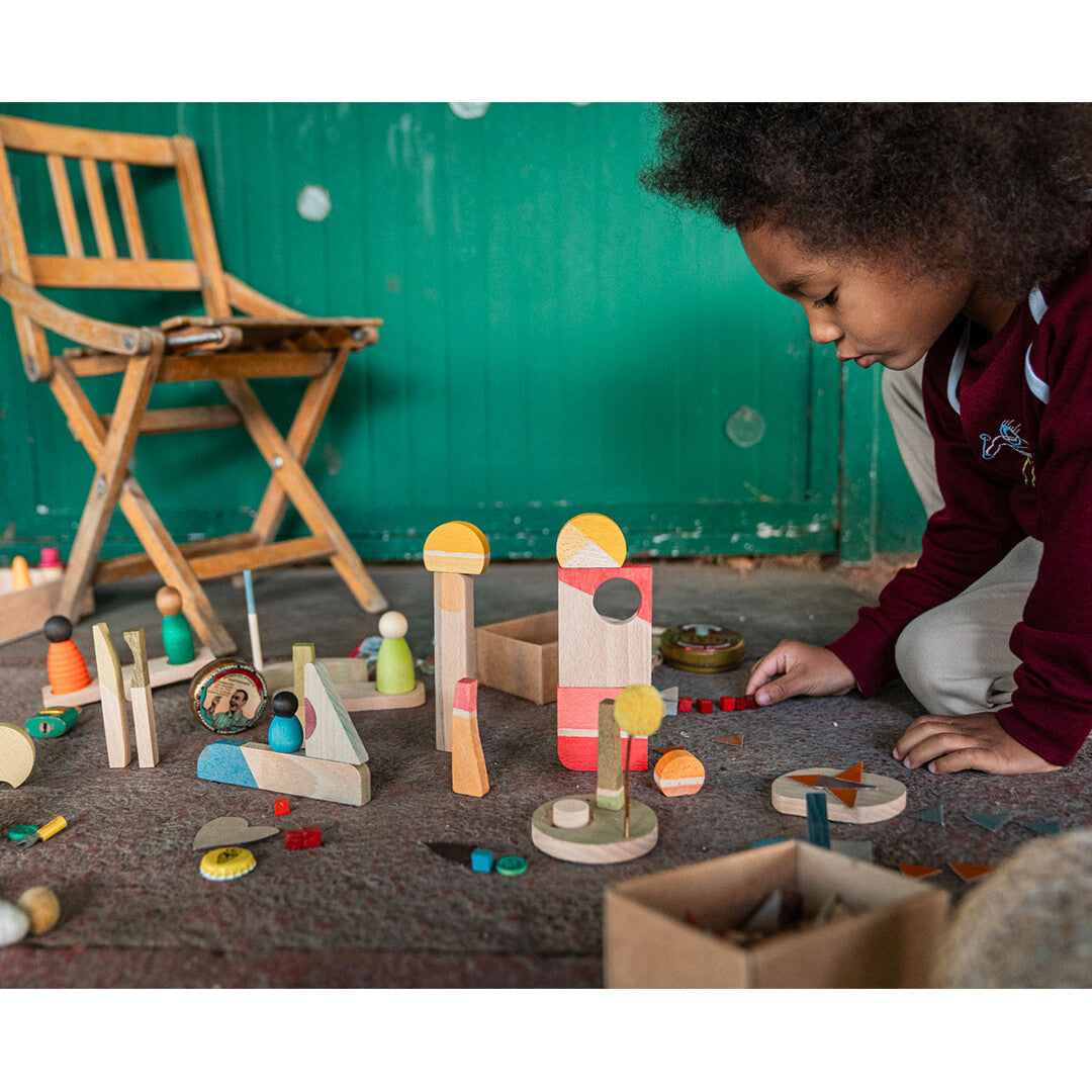 grapat speelset happy place - 40-delig | 23-246 | 2