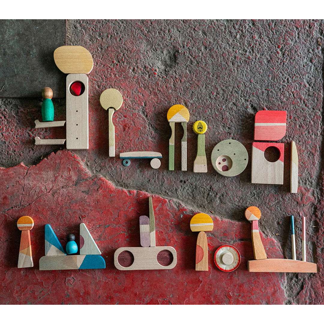 grapat speelset happy place - 40-delig | 23-246 | 3