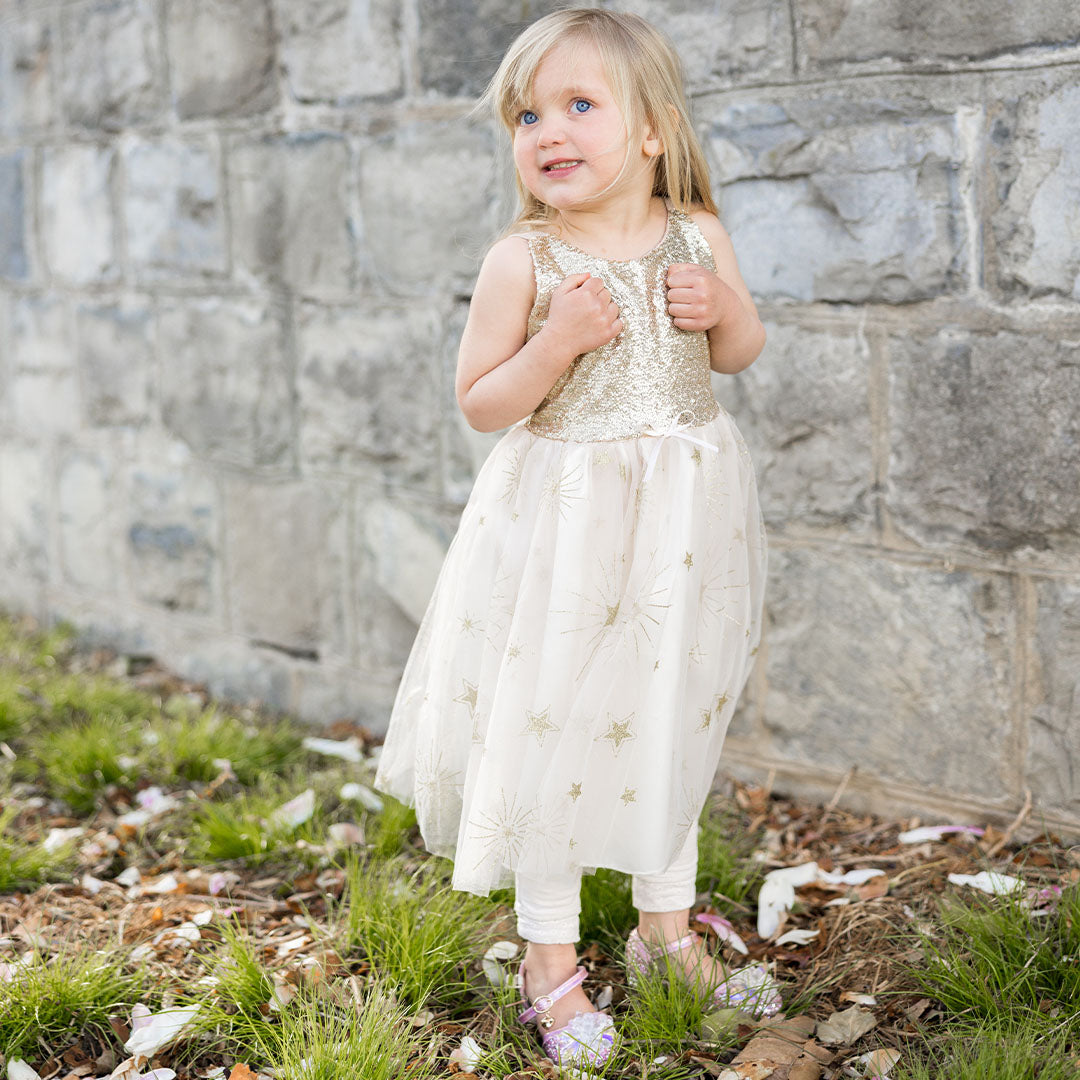 great pretenders feestjurk golden glam - 2-4 jaar | 30053 | 5