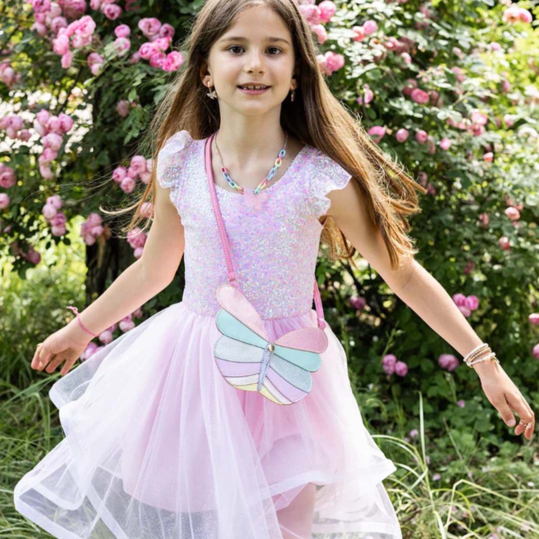 great pretenders feestjurk pailletten roze - 2-4 jaar | 32213 | 1