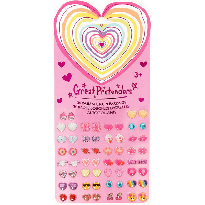 great pretenders plakoorbellen hartjes | 87508 | 0