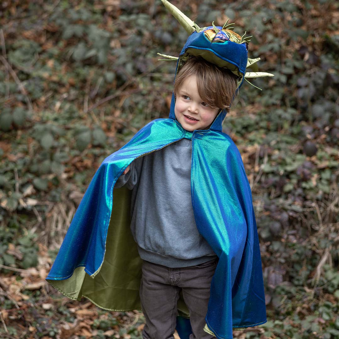 great pretenders verkleedcape draak emerald - 2-4 jaar | 57083 | 3
