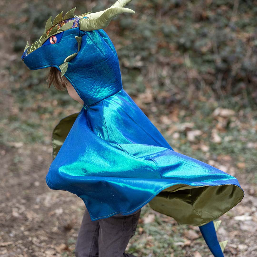 great pretenders verkleedcape draak emerald - 2-4 jaar | 57083 | 5