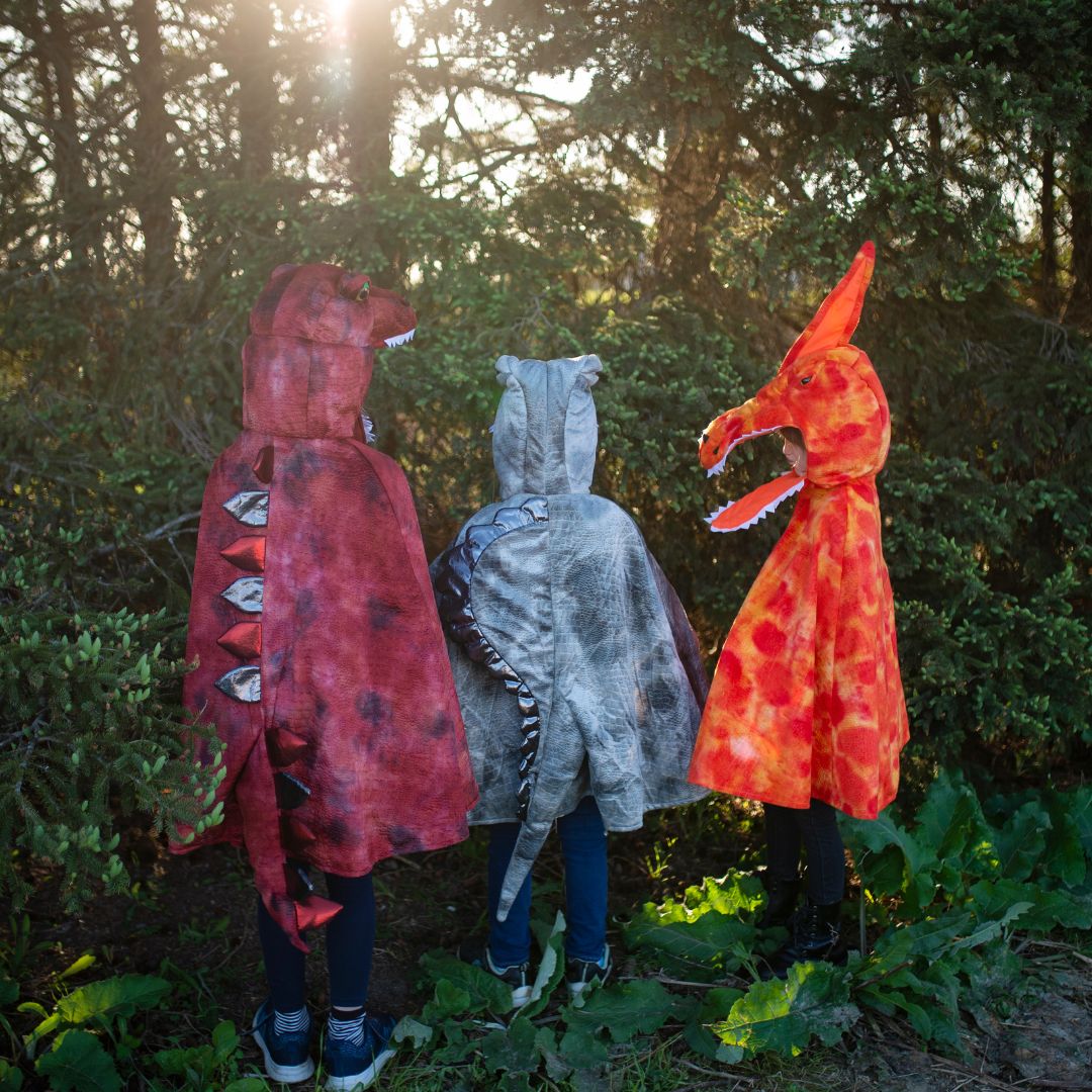 great pretenders verkleedcape met klauwen t-rex - 4-6 jaar | 56875 | 3