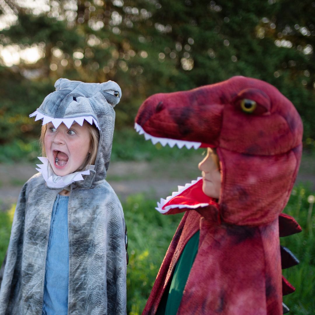 great pretenders verkleedcape met klauwen t-rex - 4-6 jaar | 56875 | 5