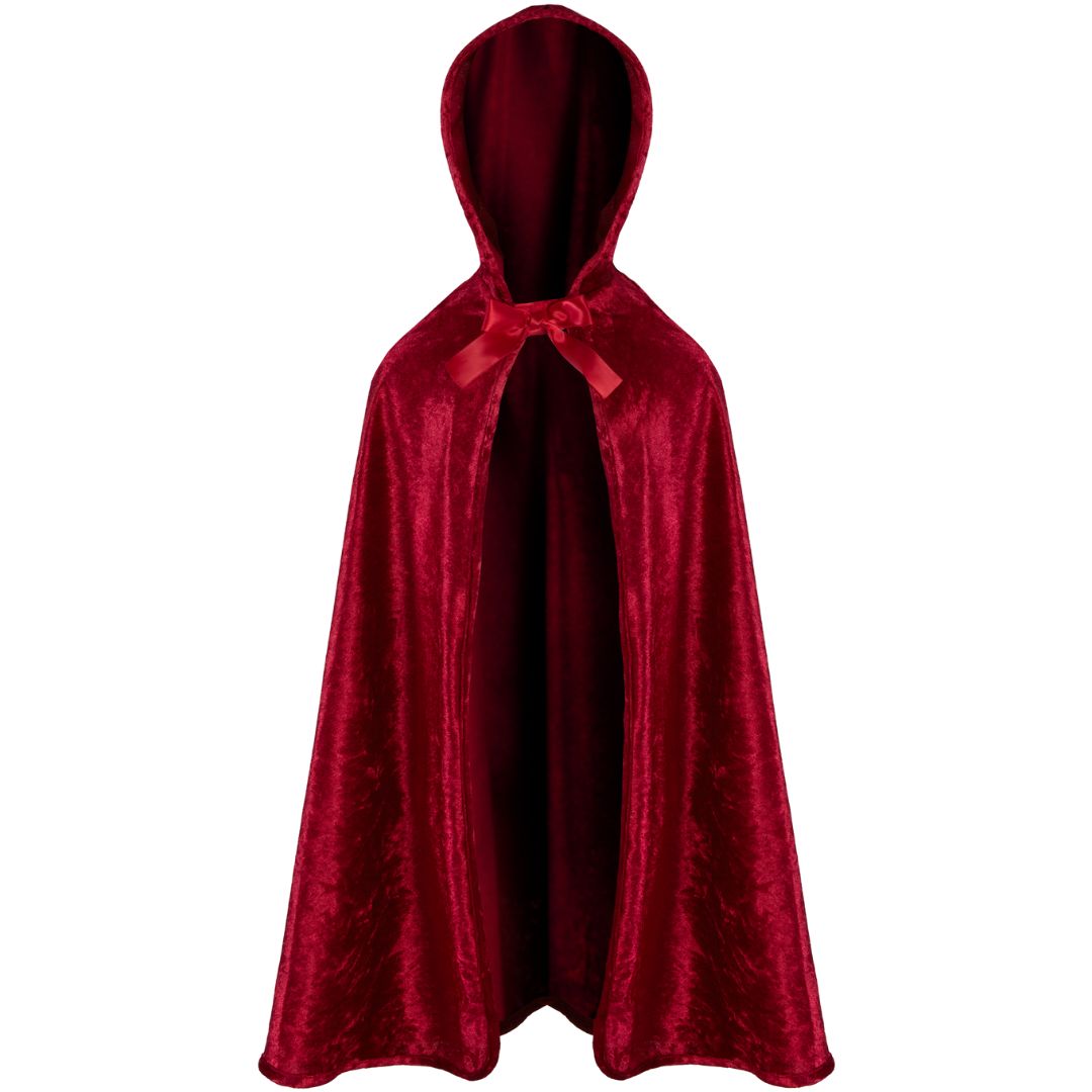 great pretenders verkleedcape roodkapje velvet - 3-4 jaar | 52373 | 0