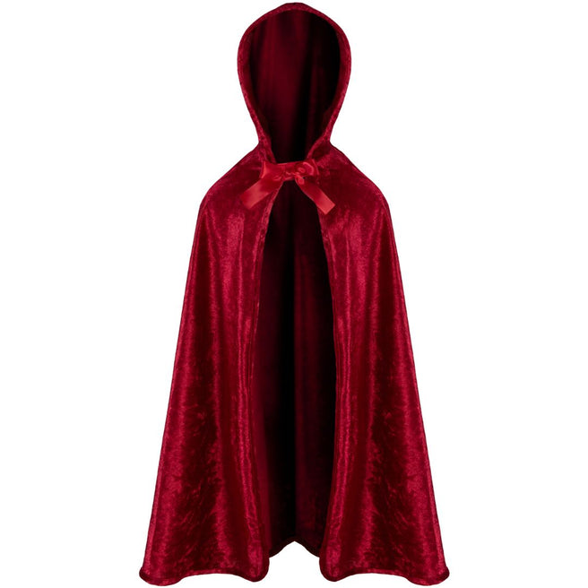 great pretenders verkleedcape roodkapje velvet - 3-4 jaar | 52373 | 0