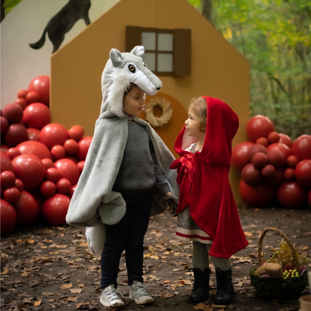 great pretenders verkleedcape wolf - 4-6 jaar   | 57565 | 1