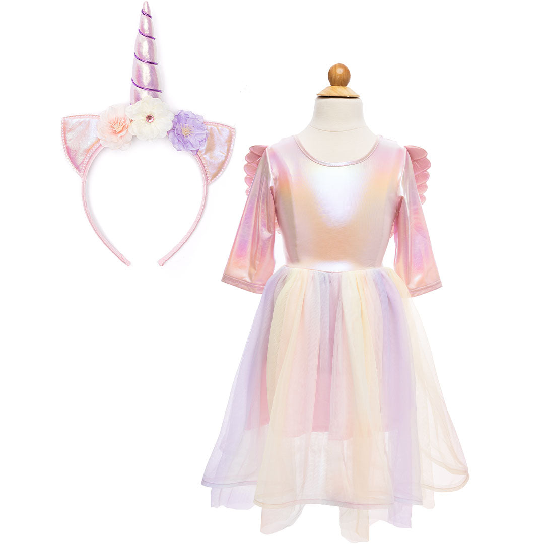 great pretenders verkleedjurk alicorn met diadeem - 2-4 jaar | 31013 | 0