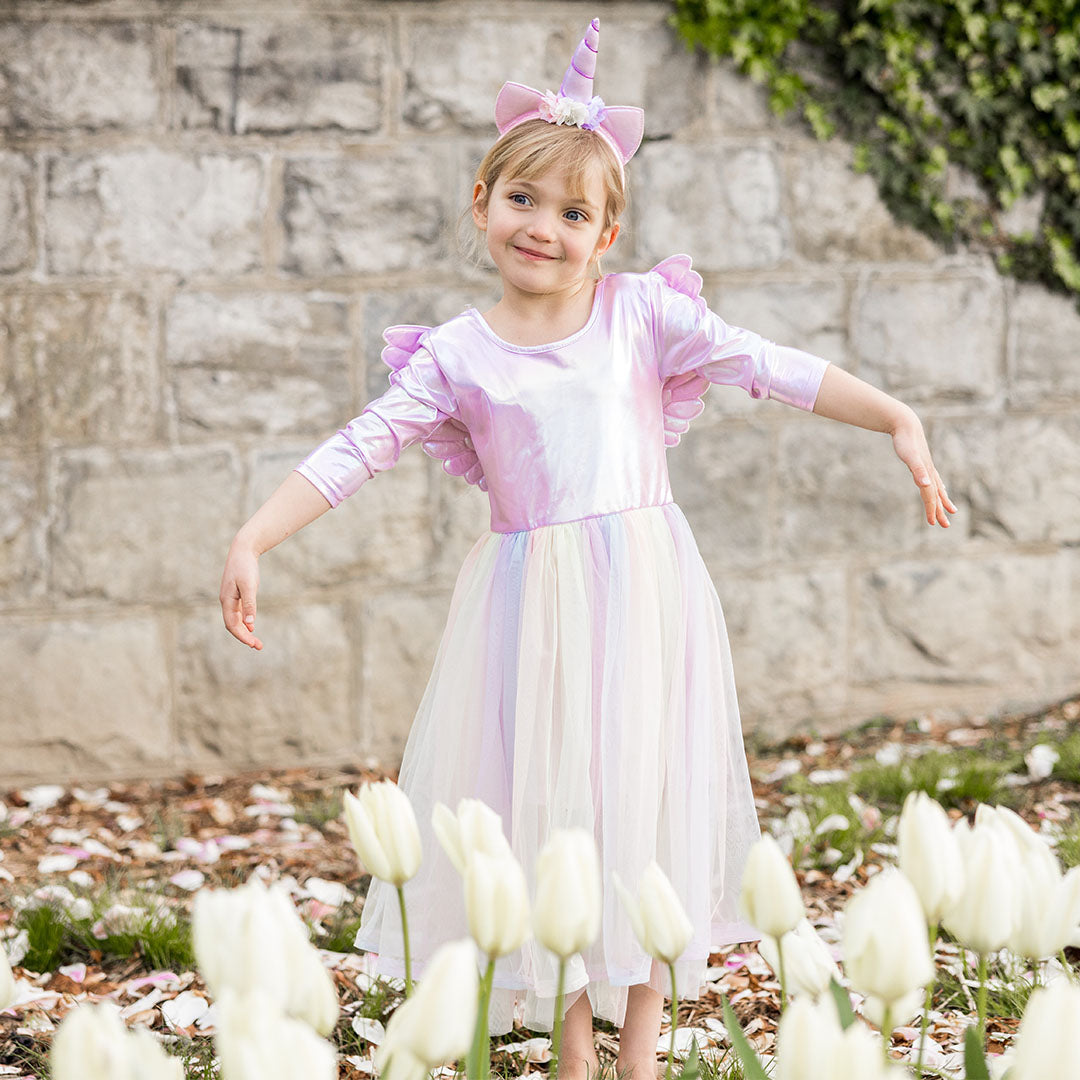 great pretenders verkleedjurk alicorn met diadeem - 2-4 jaar | 31013 | 1