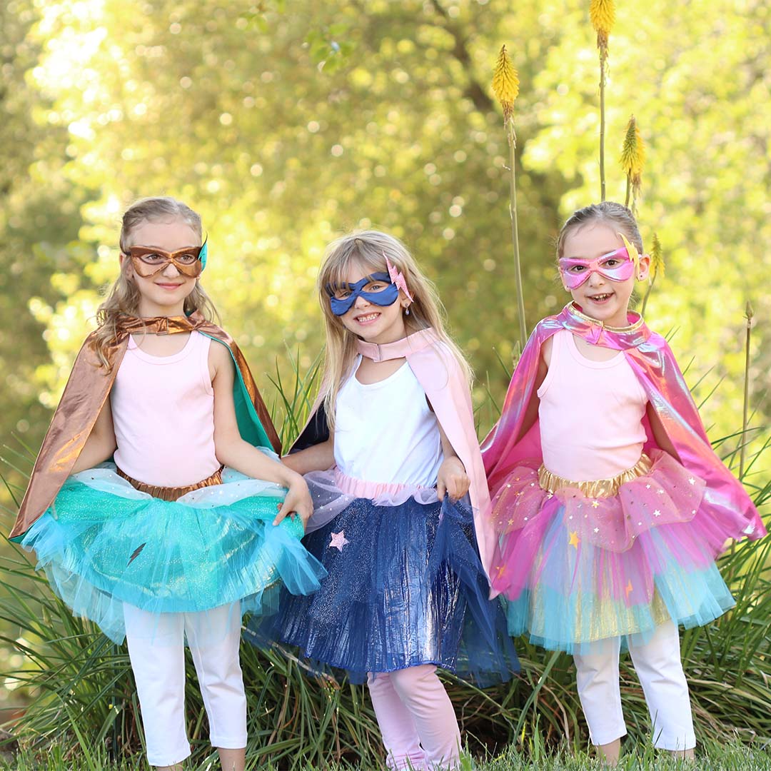 great pretenders verkleedset super-duper - pink navy - 4-6 jaar | 67885 | 5