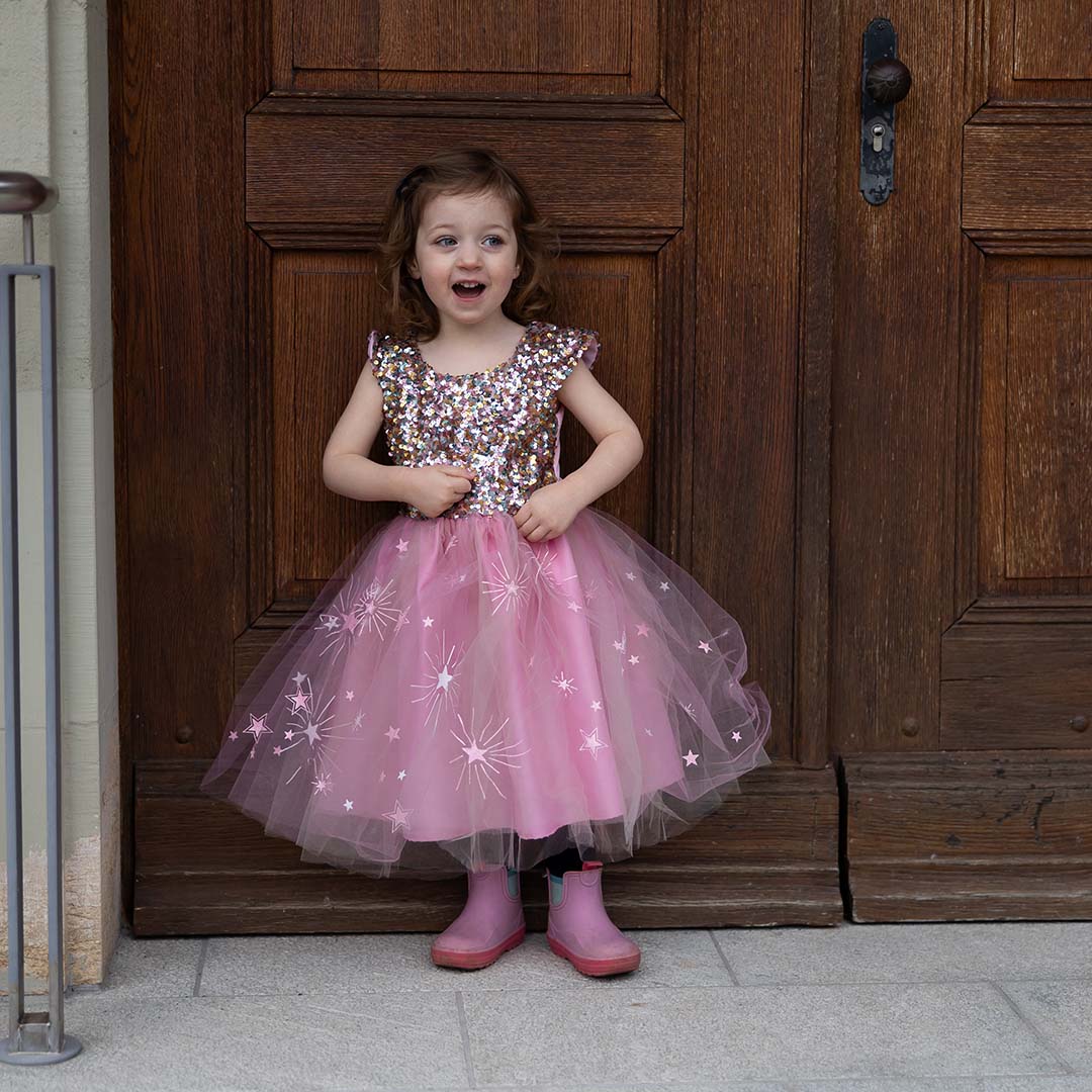 great pretenders feestjurk pailletten - a star is born - 4-6 jaar | GP30515 | 5