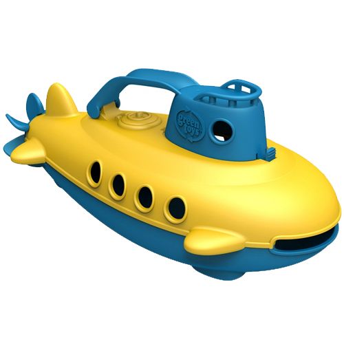 green toys duikboot blauw handvat | GTSUBB1032 | 0