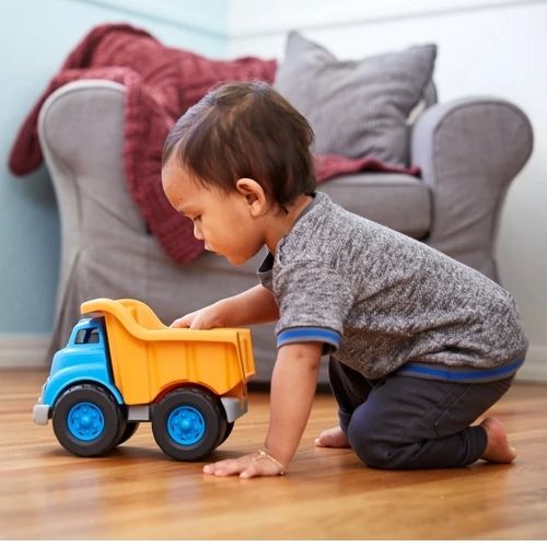 green toys kiepwagen blauw-oranje | GTDTKBO1283 | 1