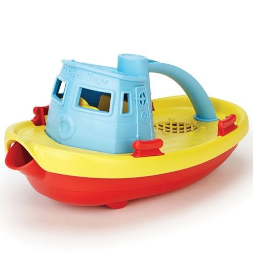 green toys sleepboot blauw | GTTUG01RB | 0
