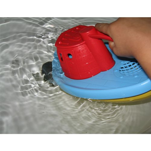 green toys sleepboot blauw | GTTUG01RB | 2