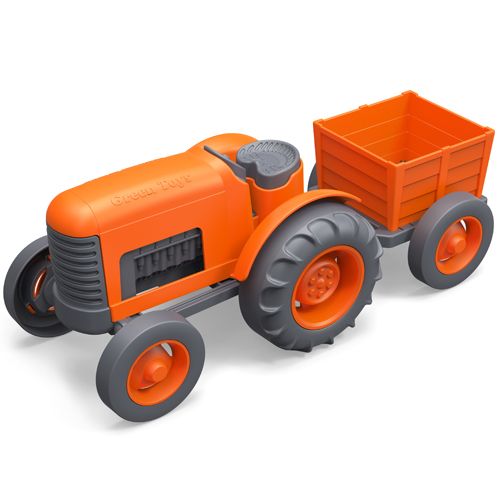 green toys tractor oranje | GTTRT01042 | 0