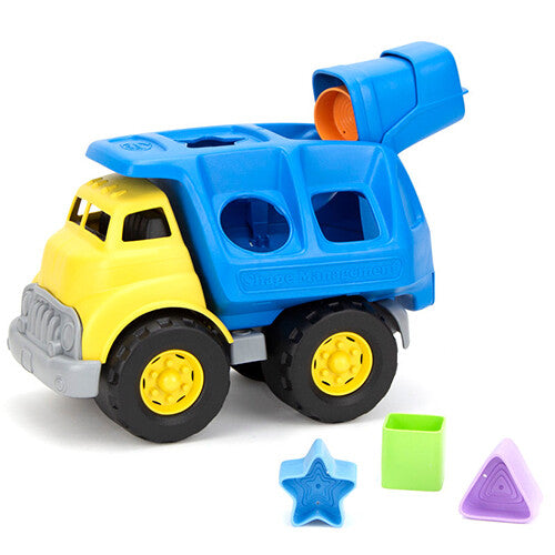 green toys vuilniswagen met vormenstoof | GTSPTK1398 | 0