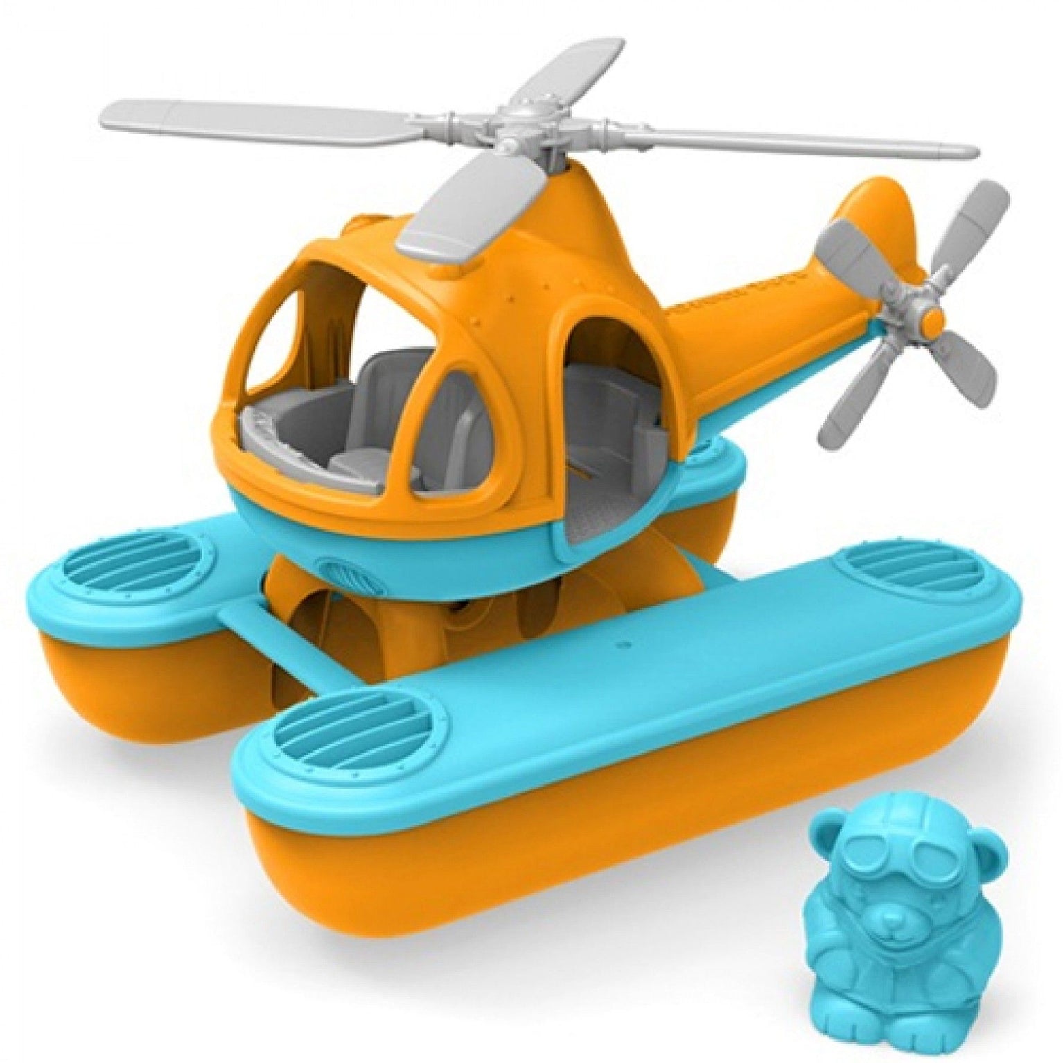 green toys zeehelikopter blauw-oranje | GTSECB1063 | 1
