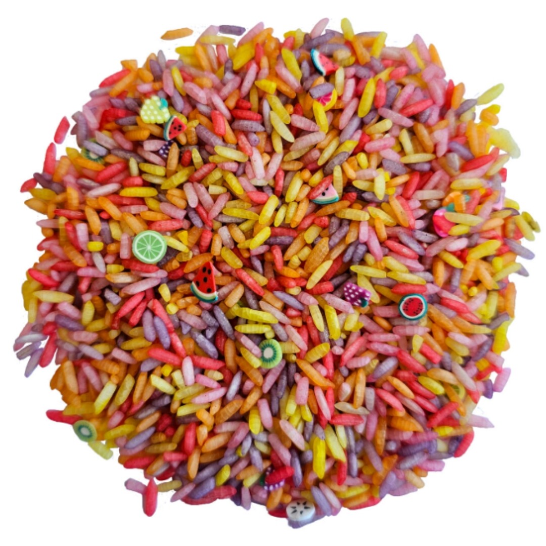 grennn speelrijst fruit mix - 500 gr | 7428474553830 | 0