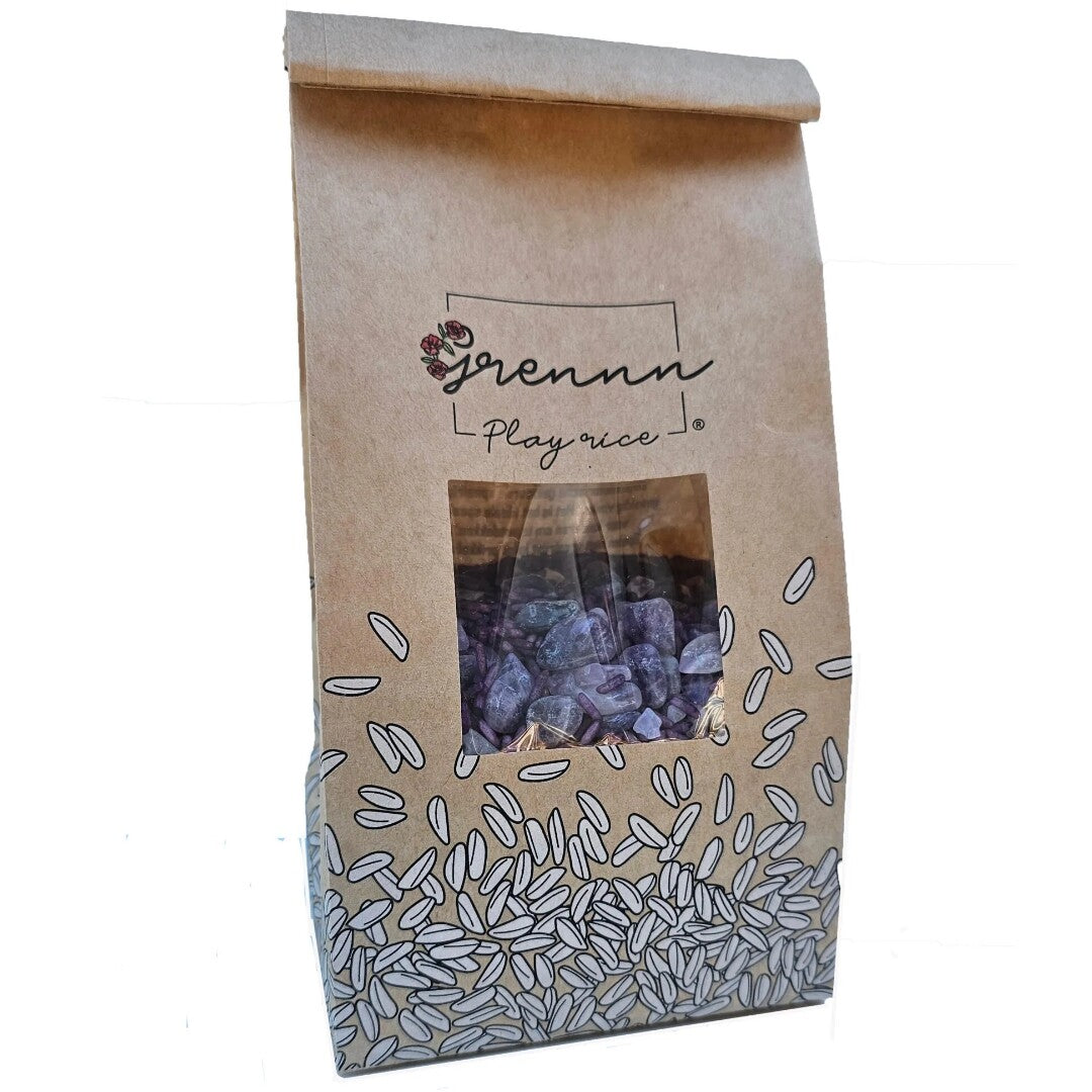 grennn speelrijst shiny stone - 500 gr | 7428478497932 | 1