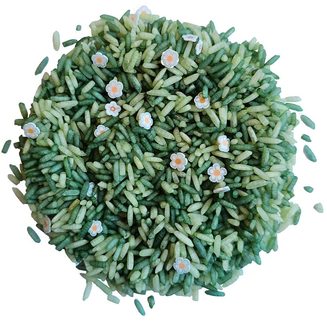 grennn speelrijst white flower mix - 750 gr | 4800437969736 | 0