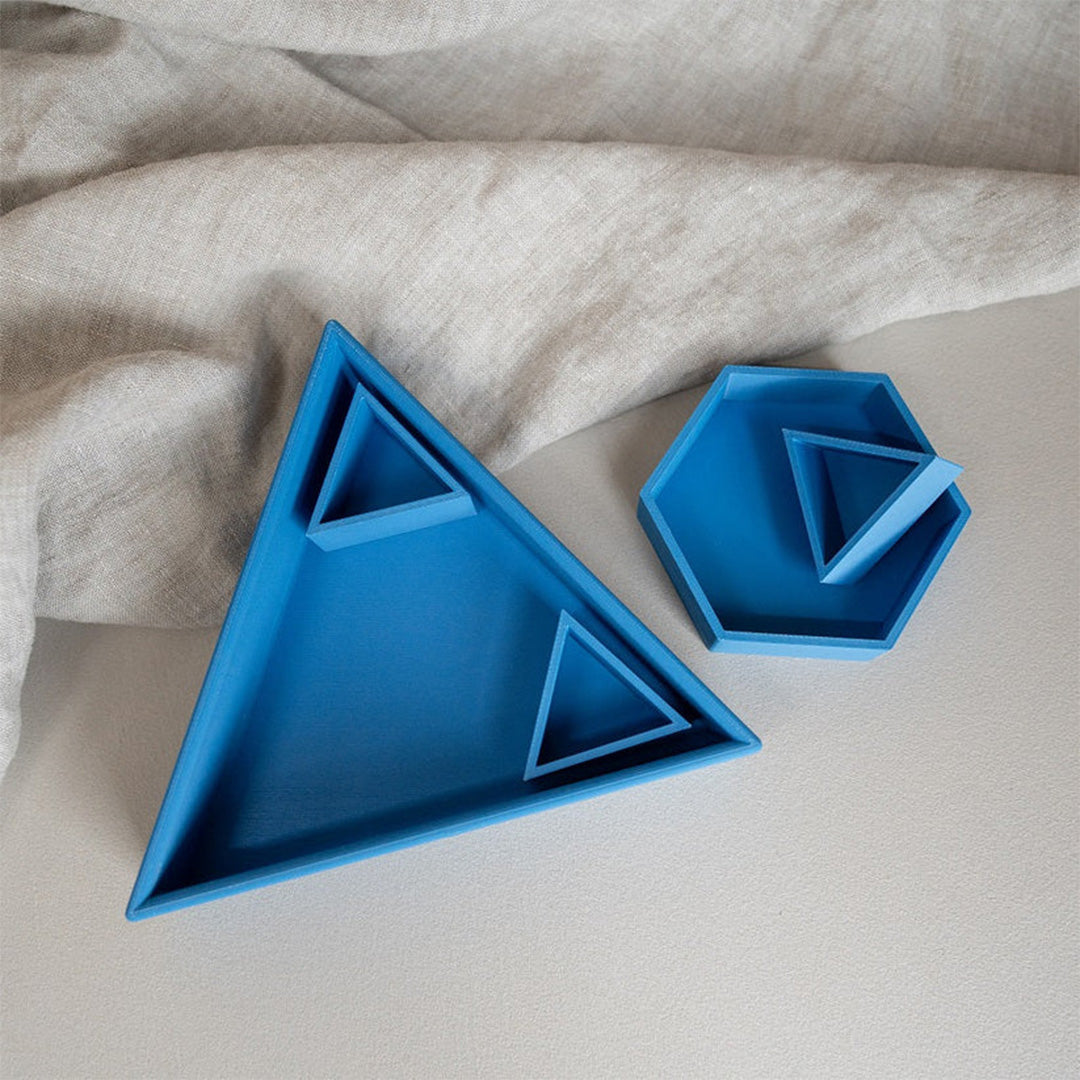 grennn inlegdriehoek mandigo - blauw - 17,5x20 cm | 8785312013048 | 3