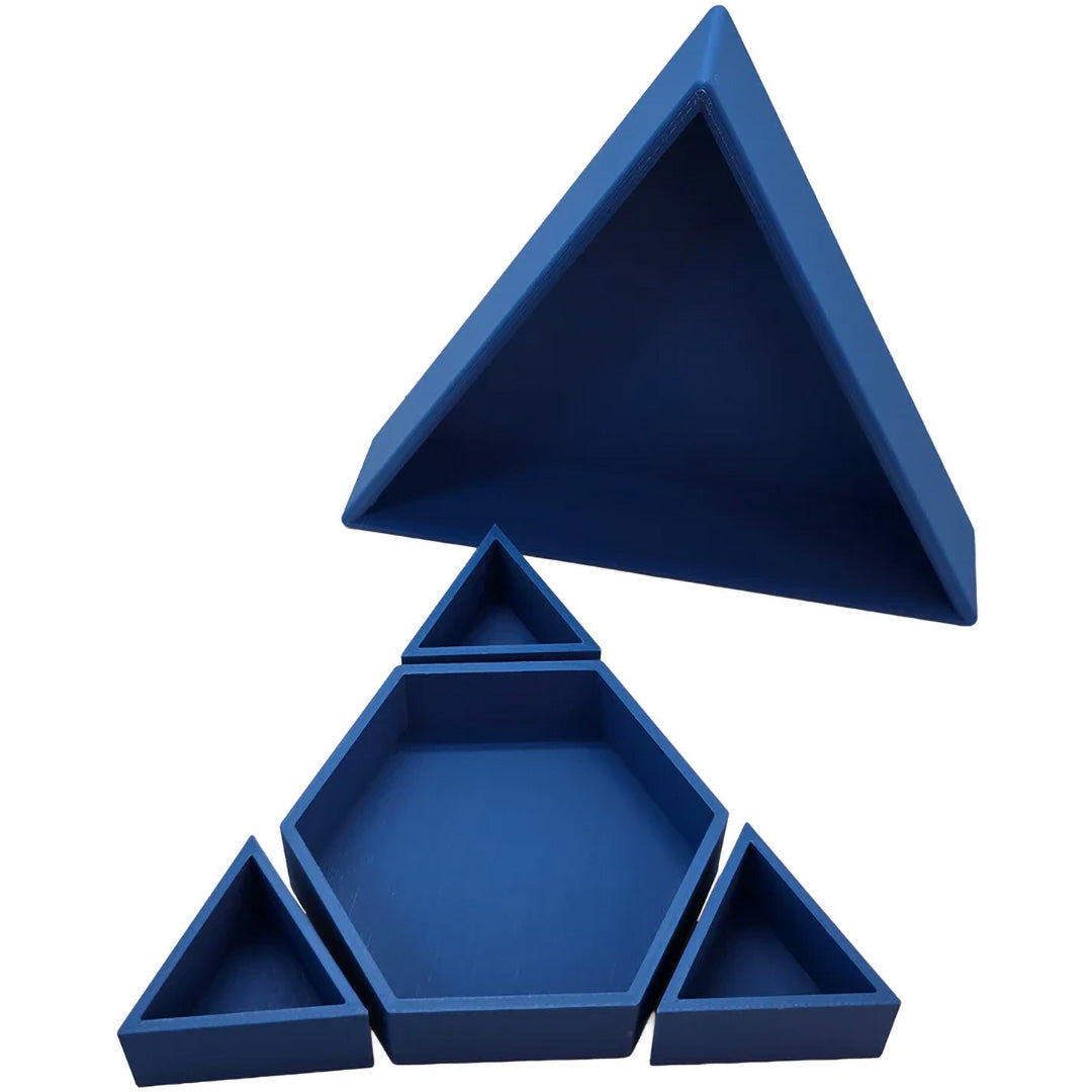 grennn inlegdriehoek mandigo - blauw - 17,5x20 cm | 8785312013048 | 4