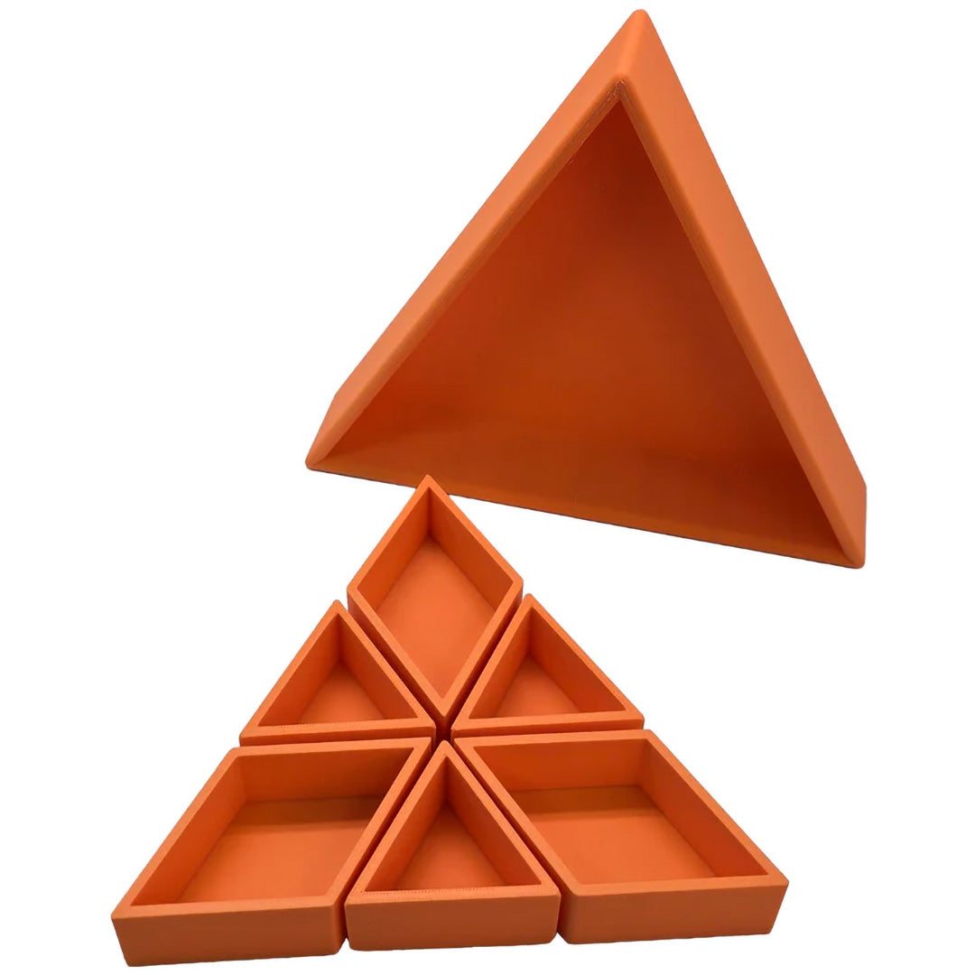 grennn inlegdriehoek mandigo - oranje - 17,5x20 cm | 8785312013017 | 4