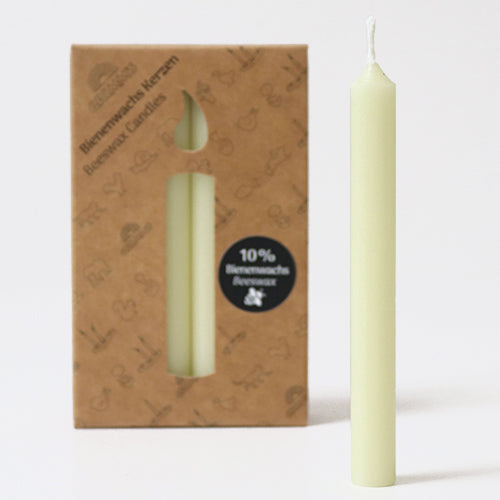 grimm's 10% bijenwaskaarsjes crème - 12st | 05203 | 0