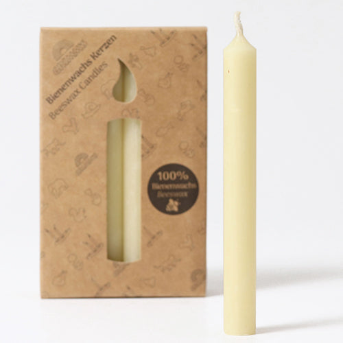 grimm's 100% bijenwaskaarsjes crème - 12st | 05201 | 0