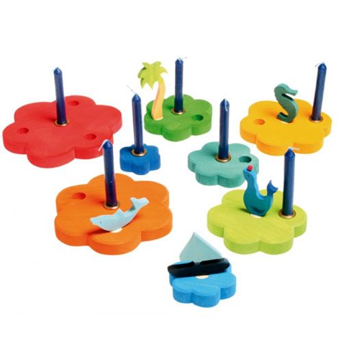 grimm's bloemen stapeltoren 18 cm | 11070 | 2