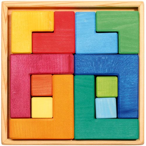 grimm's blokkenpuzzel vierhoek groot | 43210 | 1