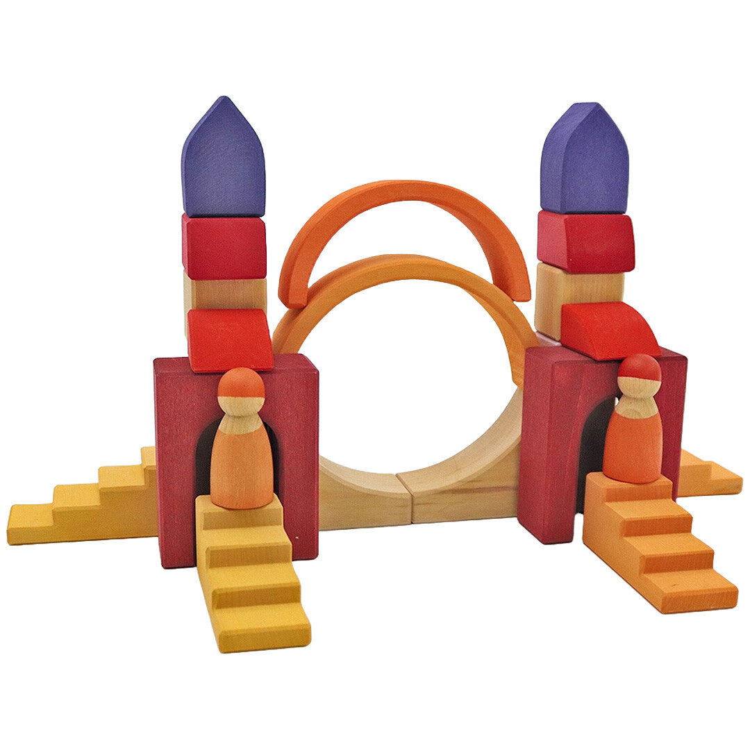 grimm's bouwblokken woestijnzand - 28st | 43114 | 2